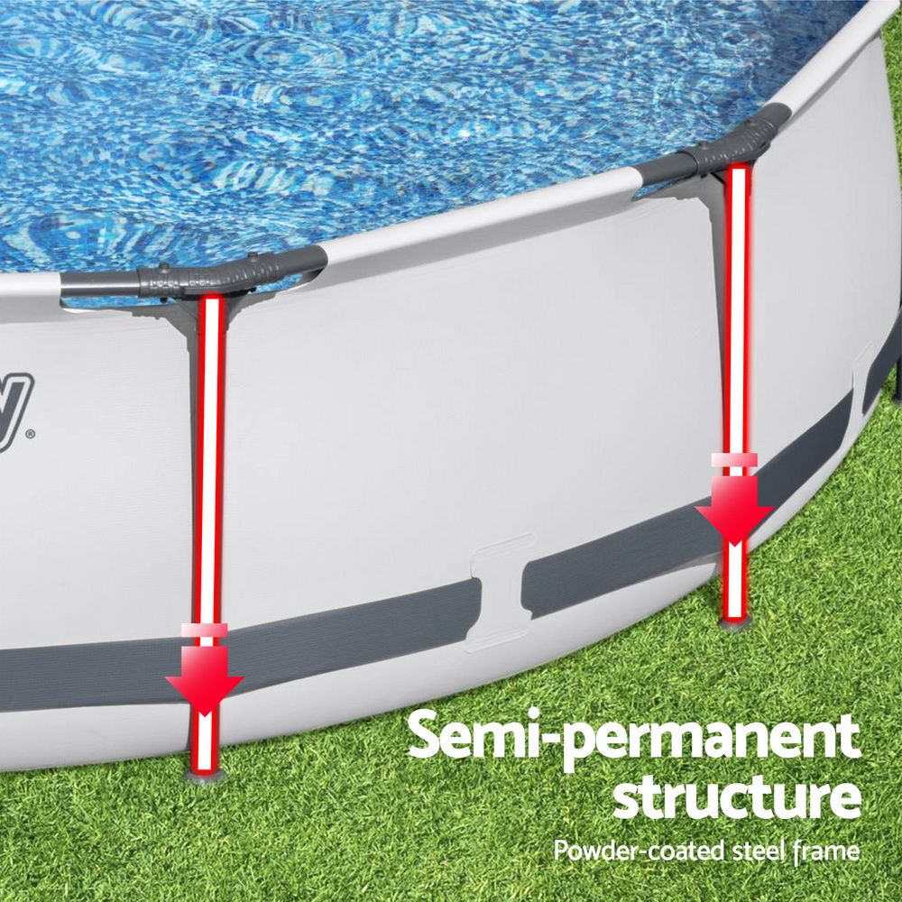 Bestway Steel Pro MAX 3.66m Pool Set with Pump, Ladder & Cover – product image 5