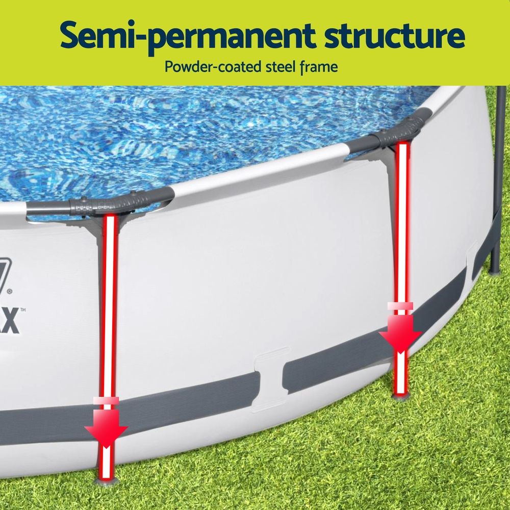 Bestway Steel Pro MAX 4.27m Pool Set with Pump, Ladder & Cover – product image 5