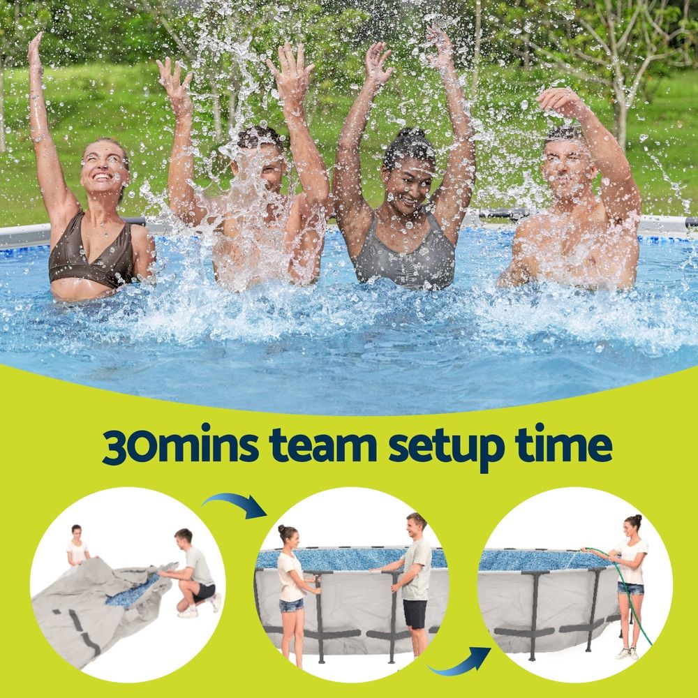 Bestway Steel Pro MAX 4.27m Pool Set with Pump, Ladder & Cover – product image 6