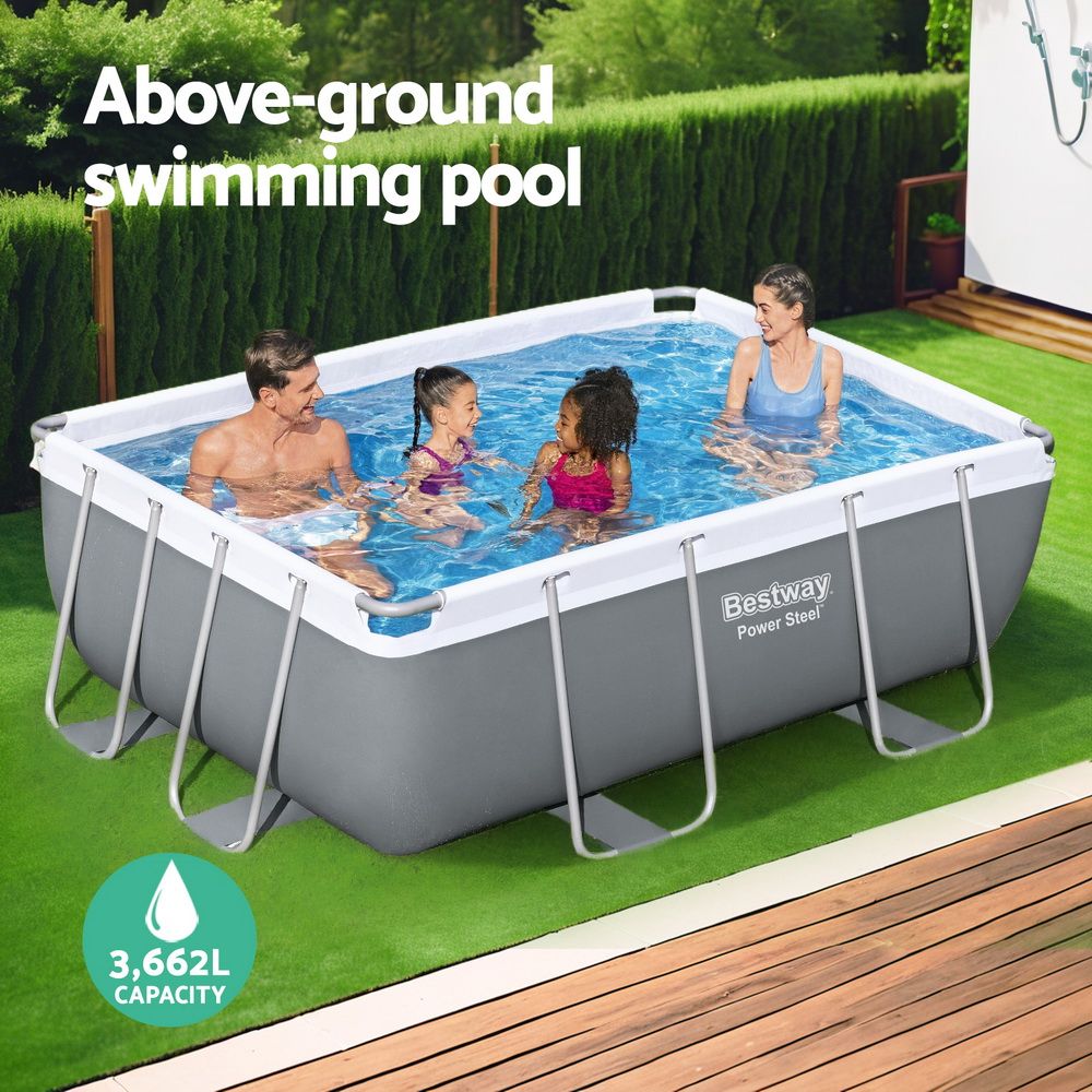 Bestway Power Steel 2.82m x 1.96m Pool with Filter Pump 3,662L – product image 4
