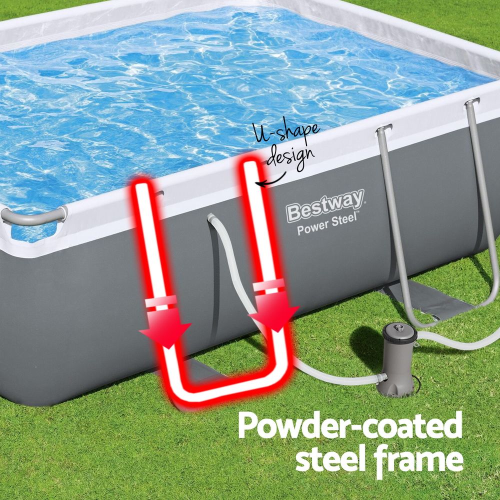Bestway Power Steel 2.82m x 1.96m Pool with Filter Pump 3,662L – product image 5