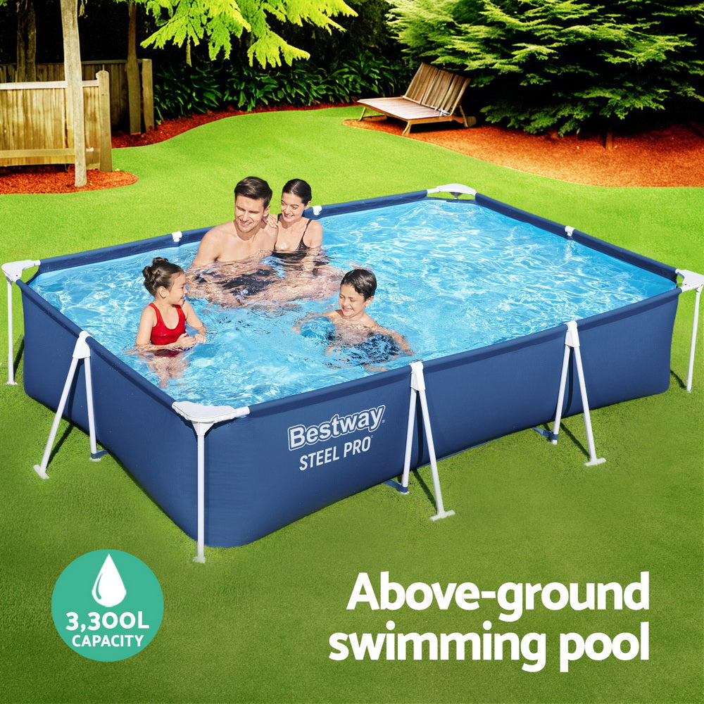 Bestway Steel Pro 3.00m x 2.01m Pool with Filter Pump 3,300L – product image 4