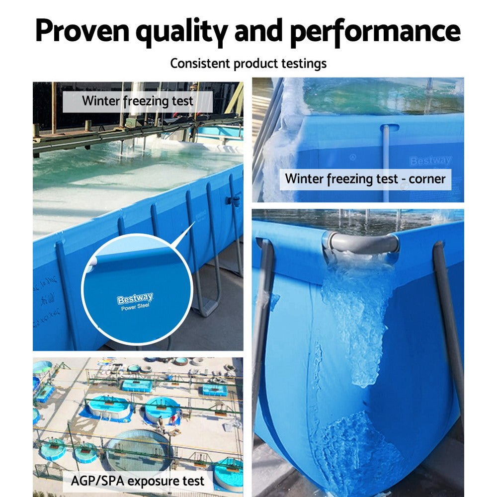 Bestway Steel Pro 3.00m x 2.01m Pool with Filter Pump 3,300L – product image 7