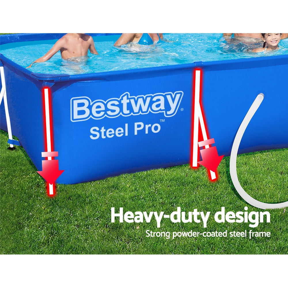 Bestway Steel Pro 4.00m x 2.11m Pool with Filter Pump 5,700L – product image 5