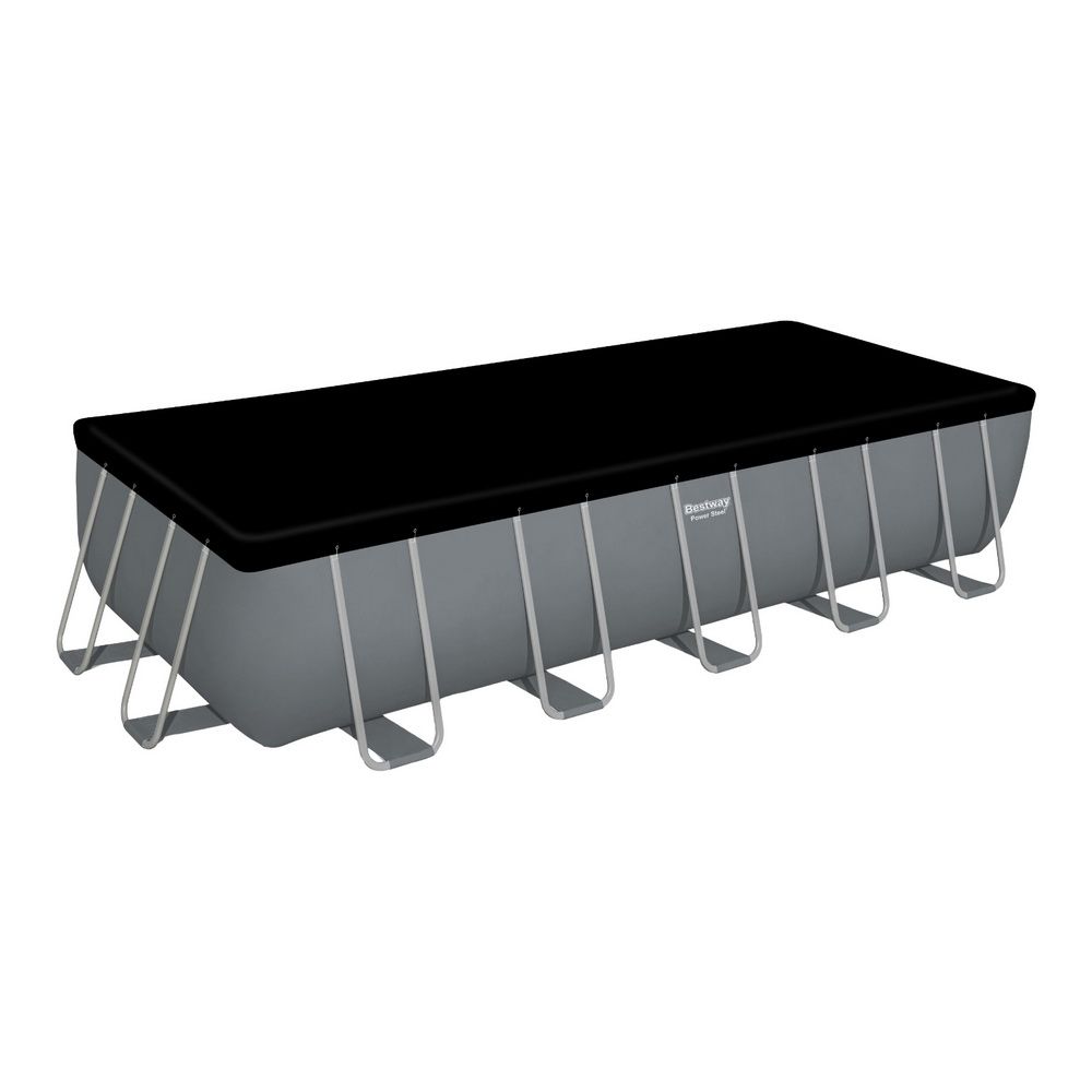 Bestway Power Steel 6.40m Pool Set with Sand Filter, Ladder & Cover – product image 3