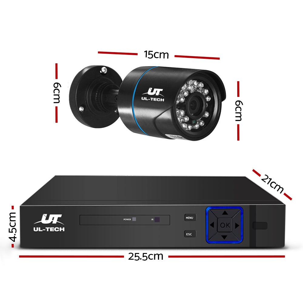 UL-TECH 1080P Security Camera System 8CH DVR with 8 CCTV Bullet Cameras - additional product photo