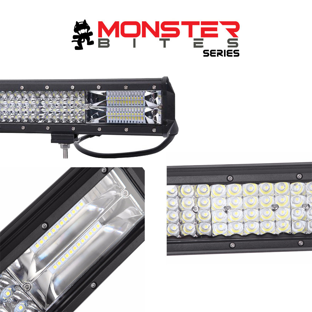28-Inch Philips LED Light Bar Quad Row Combo Beam | 4WD – product view 3