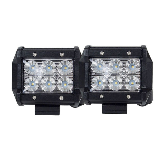 Pair 4-Inch CREE LED Flood Work Lights | 4WD & Reverse – product image
