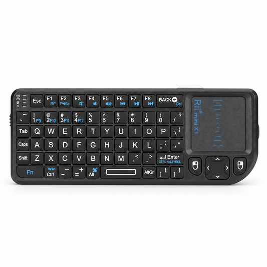 Rii X1 mini 2.4GHz wireless keyboard with integrated touchpad