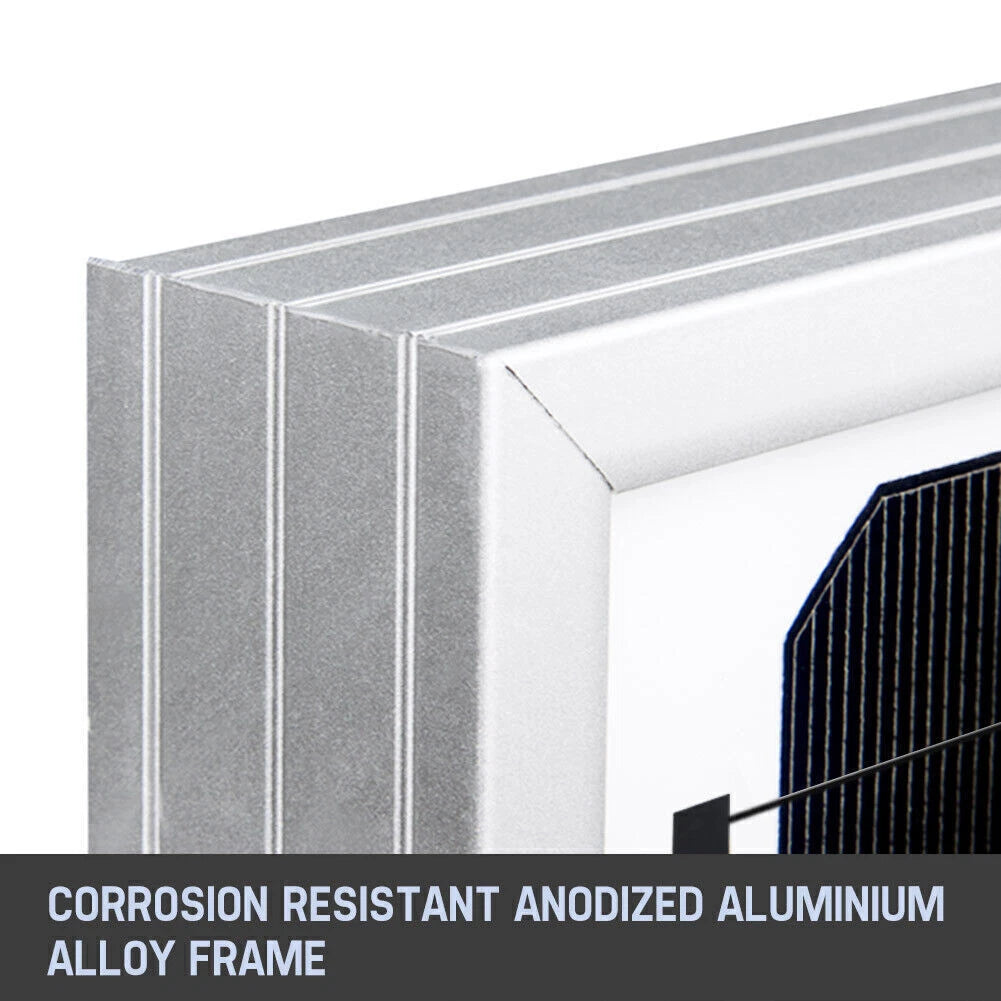 4 × 300W 12V Fixed Monocrystalline Solar Panel Bundle