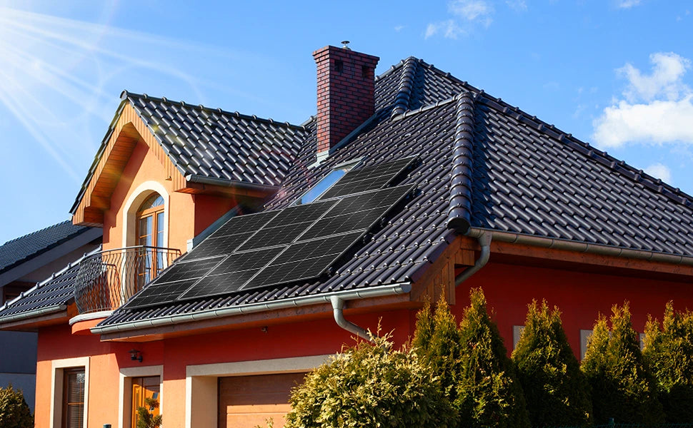 400W 12V Topcon Monocrystalline Fixed Solar Panel