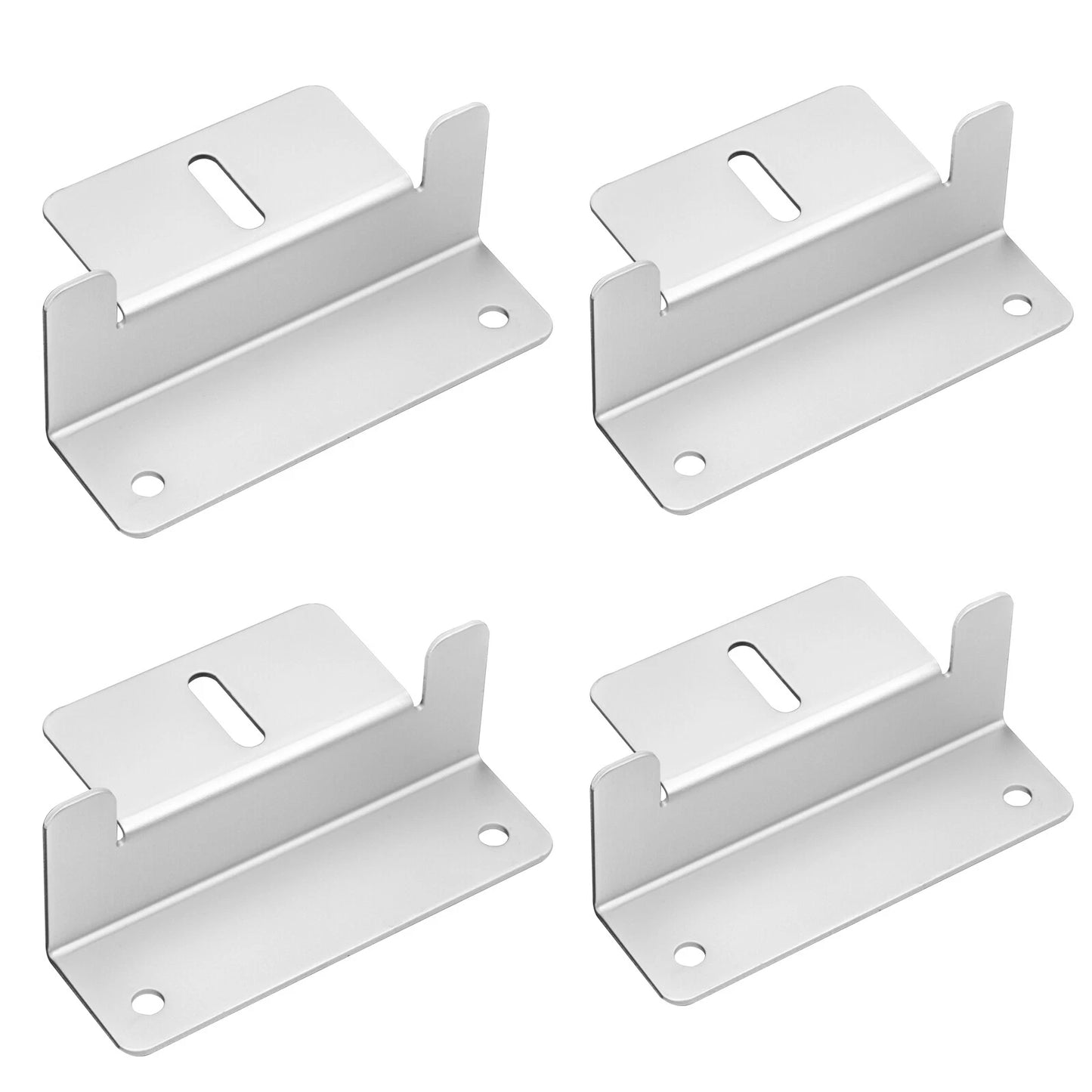 2 × 400W 12V Fixed Shingled Mono Panels + 2 Sets Mounting Brackets