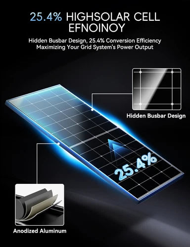 2x 300W 12V StarPower Topcon Mono Fixed Solar Panel Camping RV
