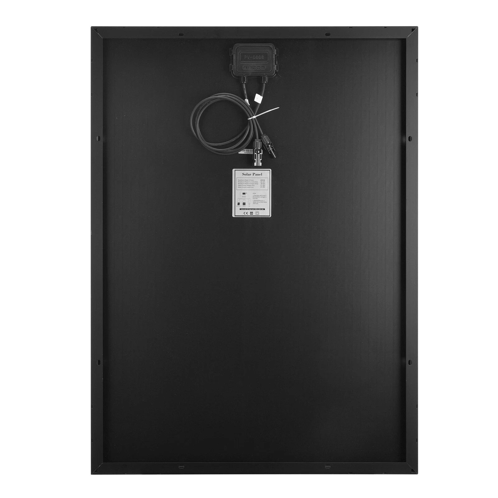 SARONIC 500W solar panel pre-attached cables and connectors