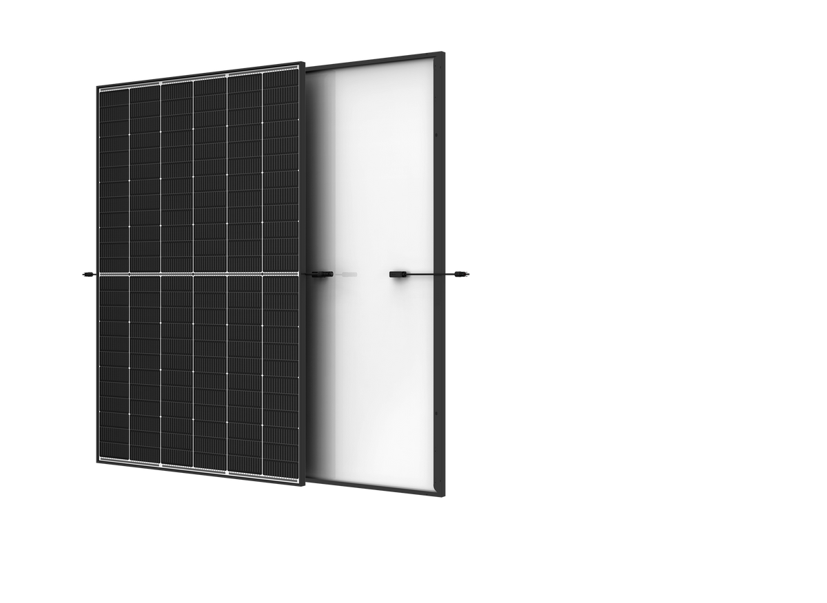 Trina Solar 460W TSM-NEG9R.28 module photo; choose 2-panel or 4-panel bundle