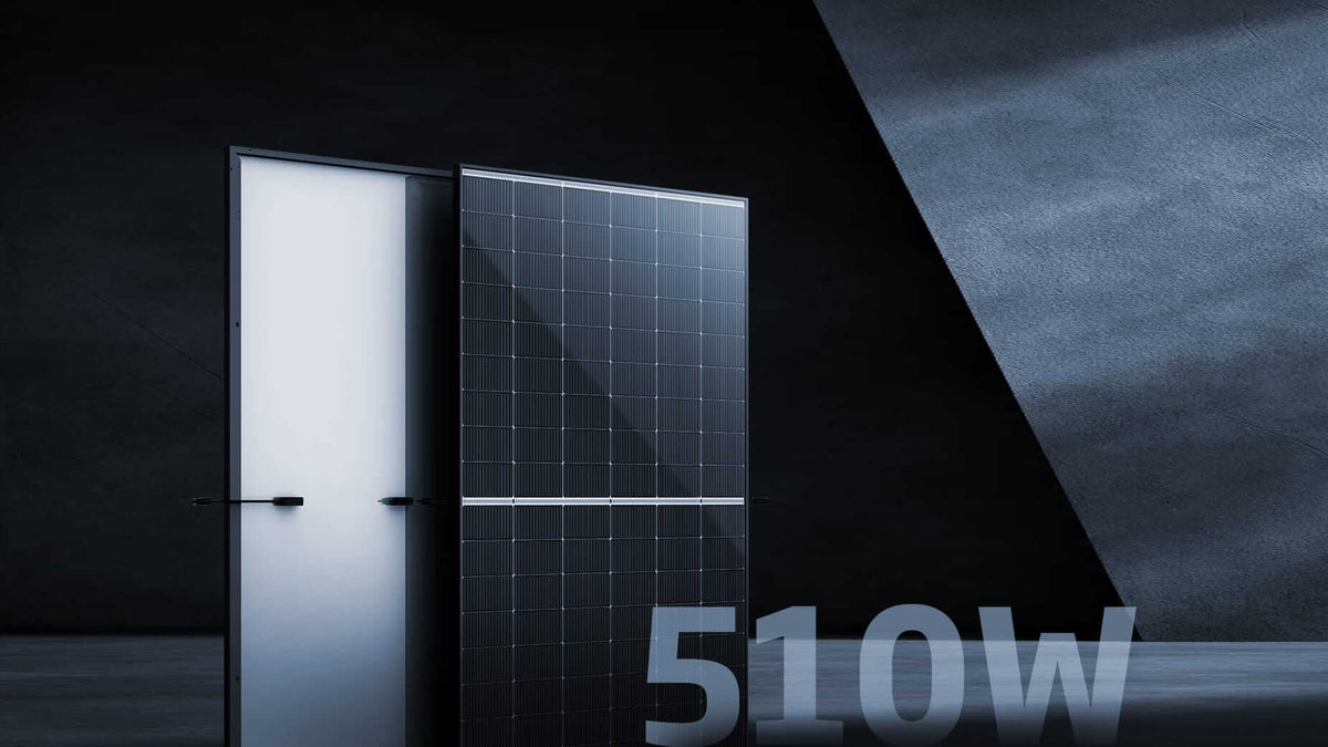 Trina Vertex S+ 520W Black Frame – official manufacturer installation illustration