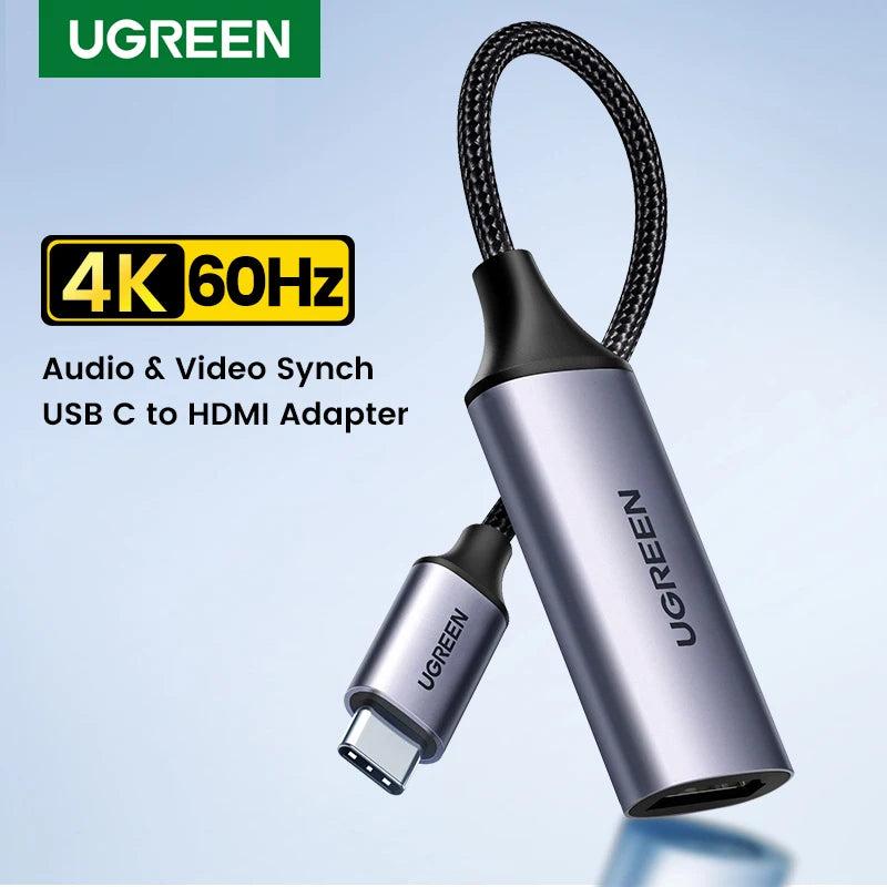 UGREEN USB-C to HDMI adapter supporting 4K 60Hz video – feature overview