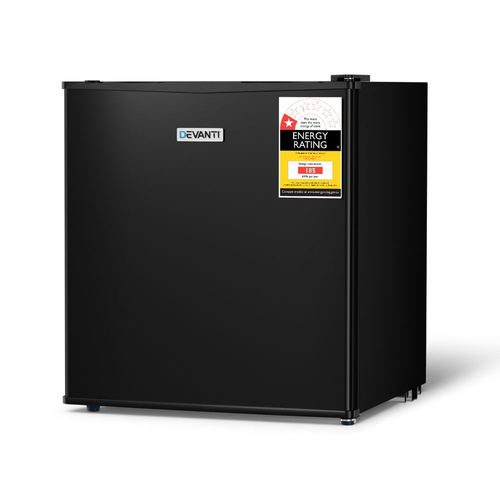 Devanti 31L Small Upright Freezer Vertical Freezer Black - product photo
