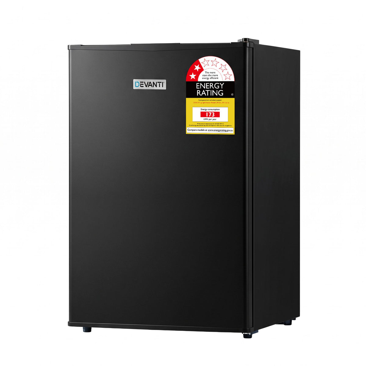 Devanti 42L Upright Freezer Fridge Black - additional product photo