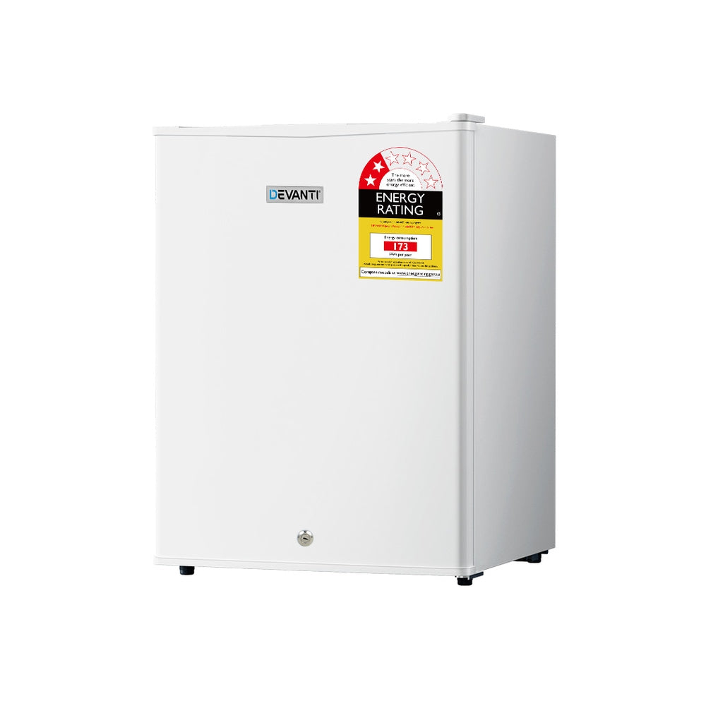 Devanti 42L Upright Freezer Fridge White - product photo