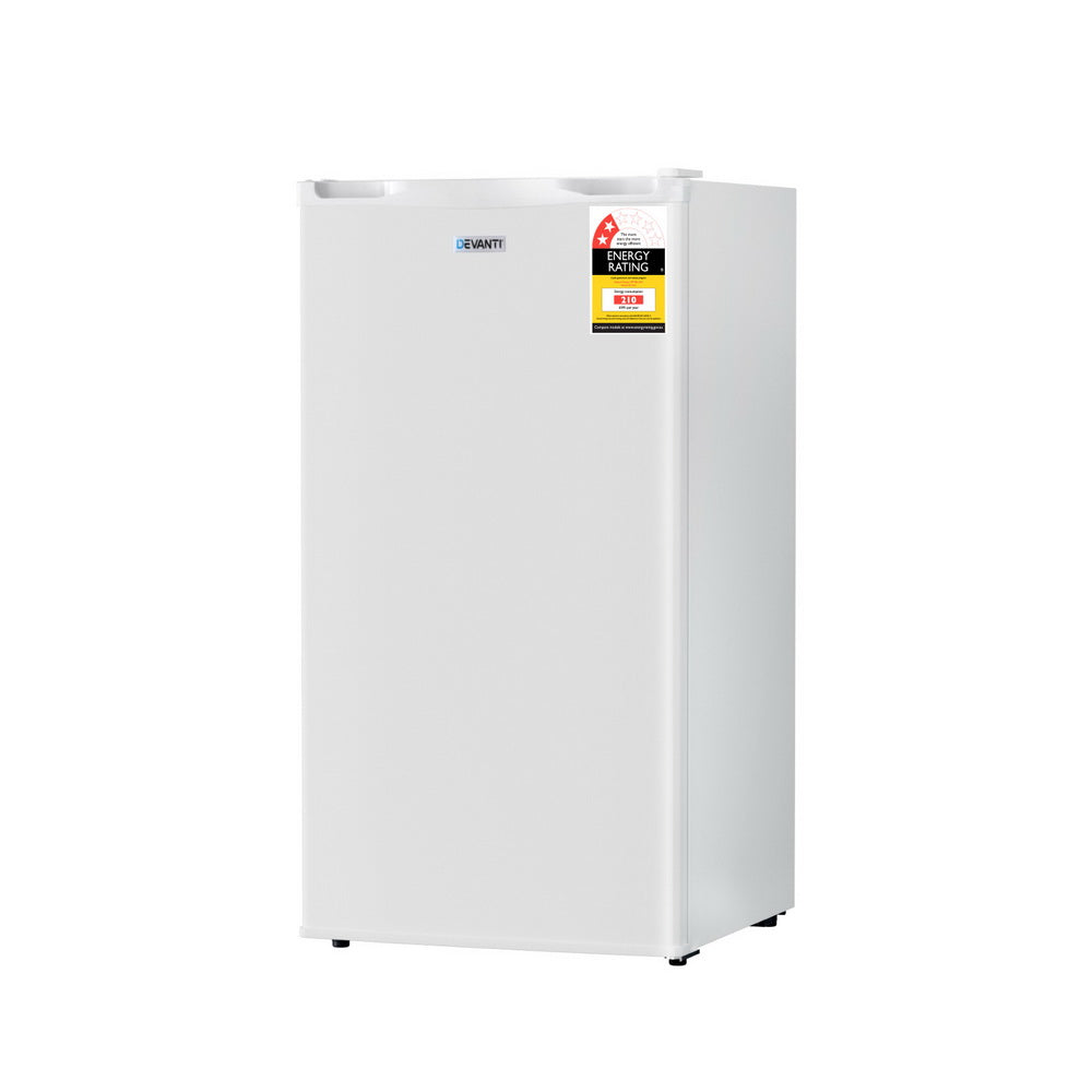 Devanti 81L Upright Freezer Fridge White - product photo