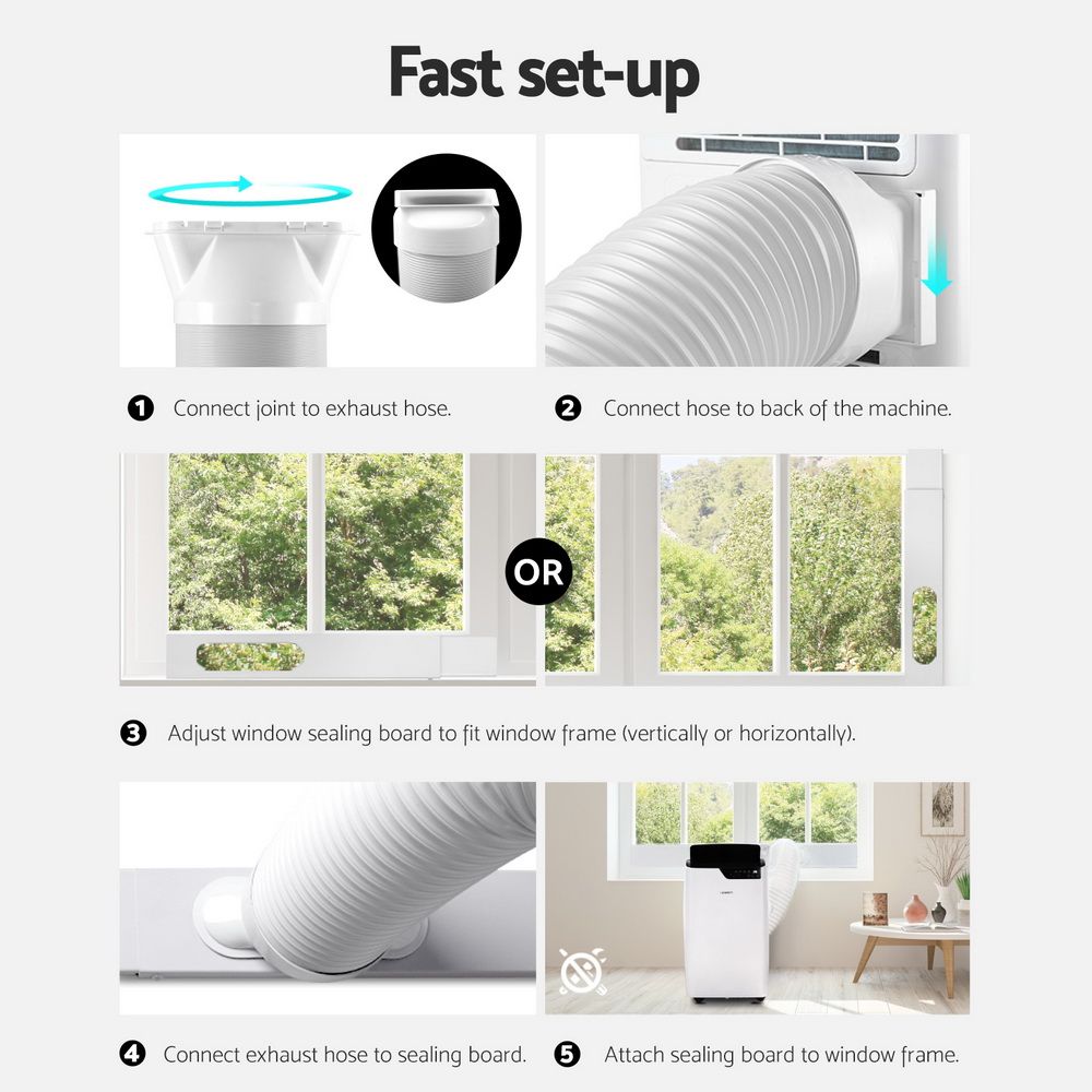 Devanti 12000 BTU portable air conditioner lifestyle image
