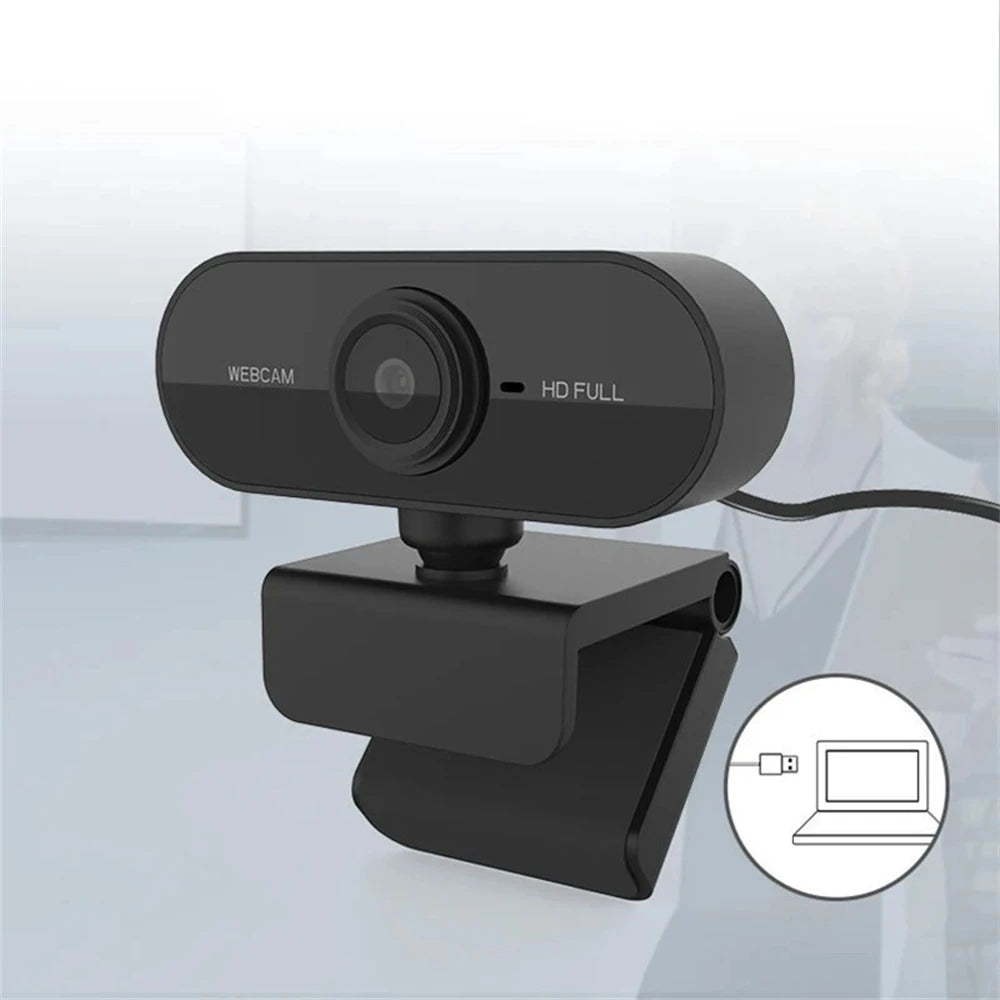 USB webcam for desktop and laptop computers