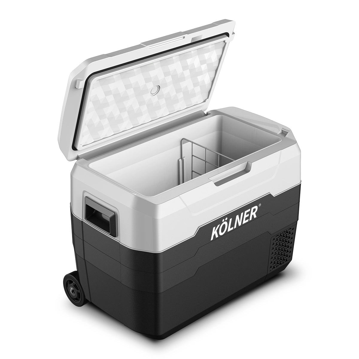 Kolner 40L Portable Fridge Freezer 12V 24V 240V Compressor Cooler Car Camping Refrigerator with Trolley Wheels - additional product photo